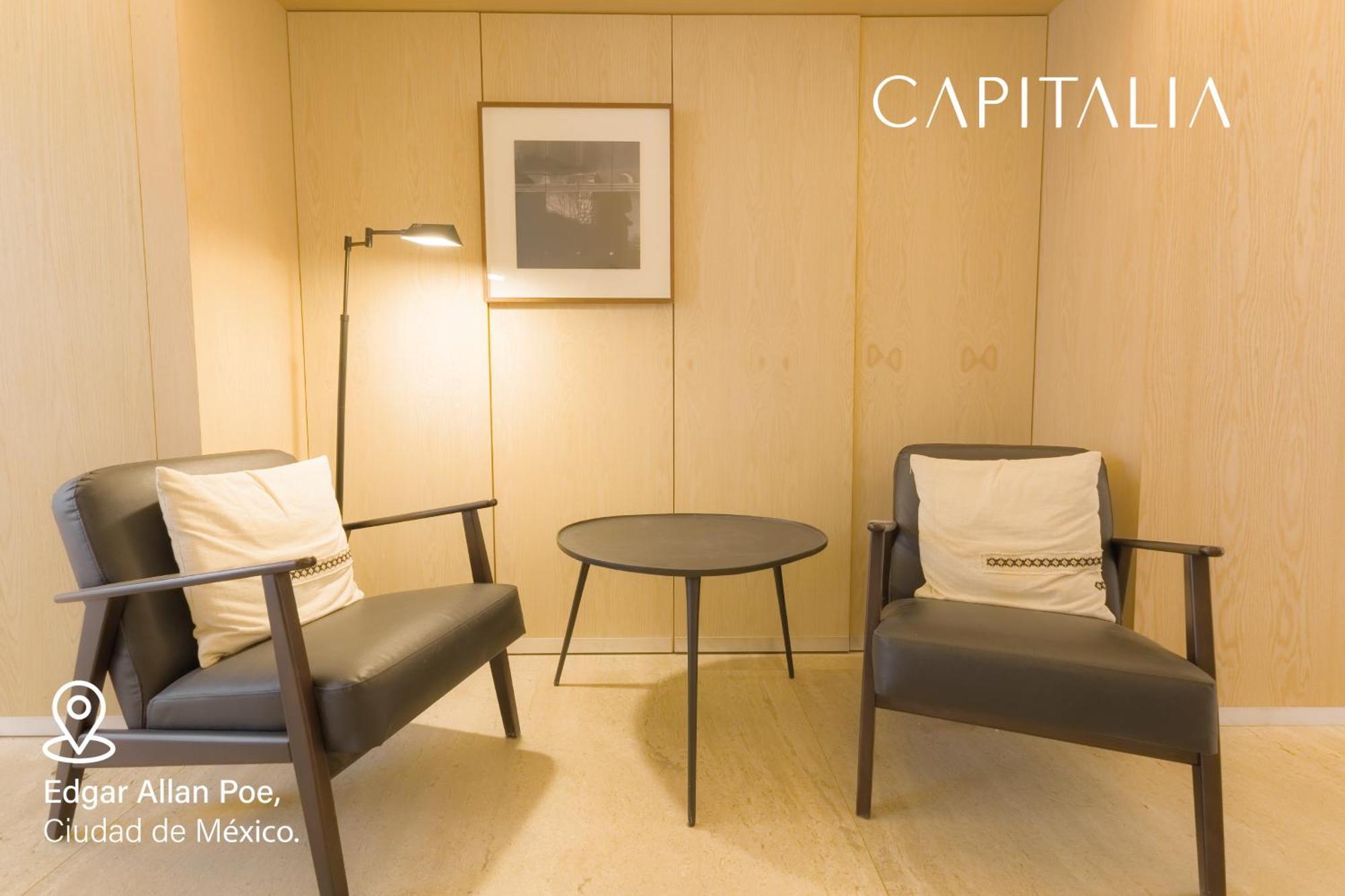 Capitalia - Luxury Apartments - Edgar Allan Poe مدينة مكسيكو المظهر الخارجي الصورة